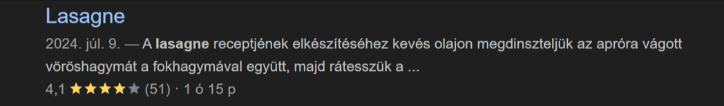 Strukturált adatok